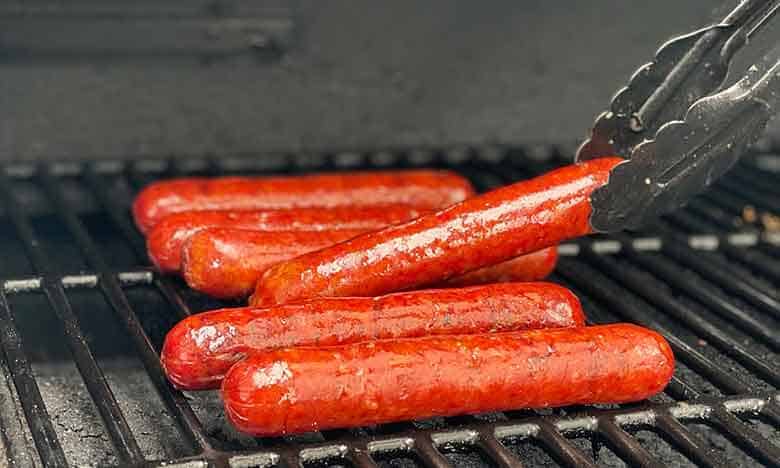 Smoked Hot Dogs