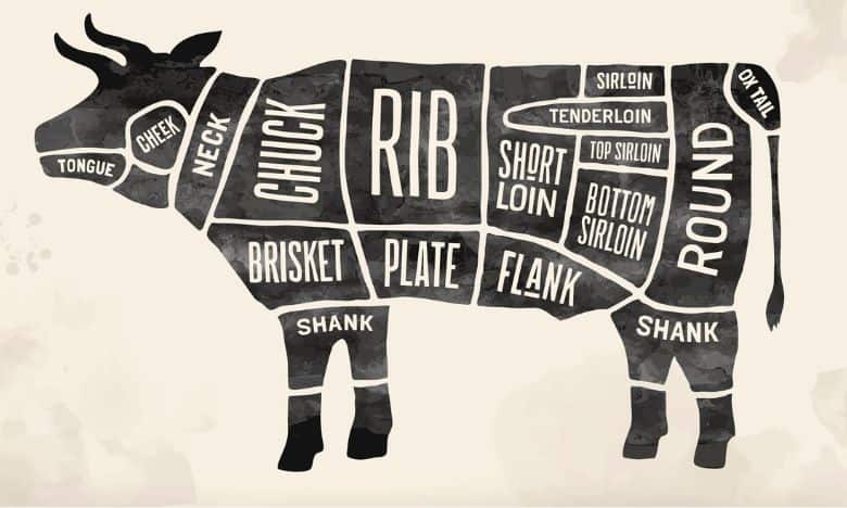 Beef Cut Diagram