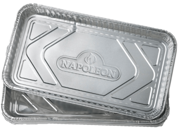 Napoleon Disposable Grease Drip Trays - Large -14" X 8" (5 Pack)