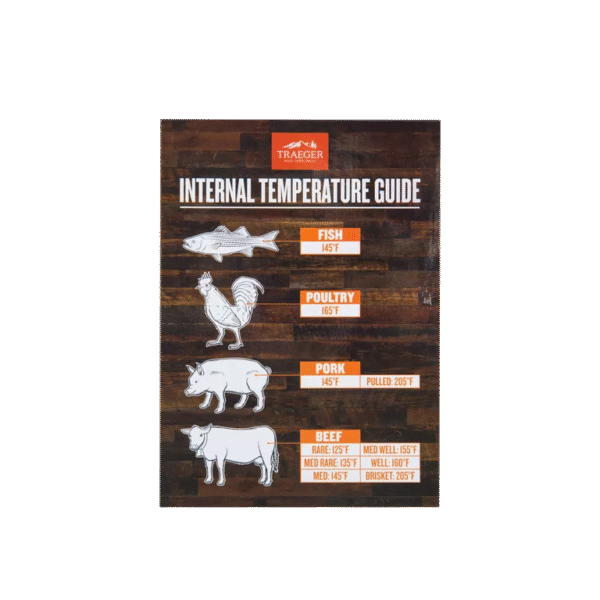 Traeger Internal Temperature Guide Grill Magnet
