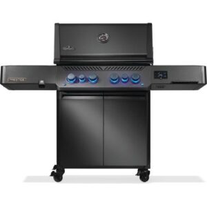 Phantom Prestige® 500 Connected, Natural Gas Grill with Infrared Side and Rear Burner, Matte Black
