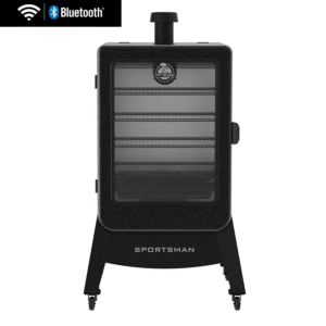 Pit Boss Sportsman 5-Series Gray  Wood Pellet Vertical Smoker with WIFI and Bluetooth