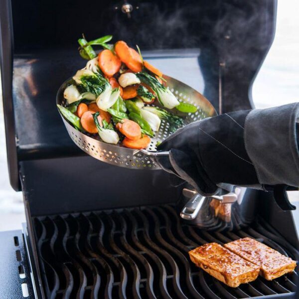 Napoleon Stainless Steel Grilling Wok - Image 2