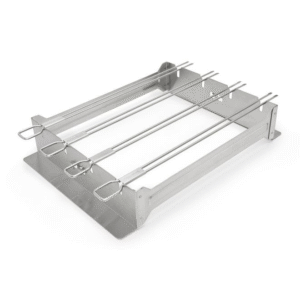 Narrow kabob rack