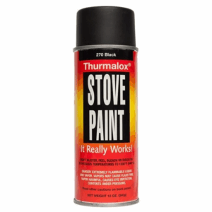 YODER SATIN BLACK SPRAY PAINT 12oz CAN