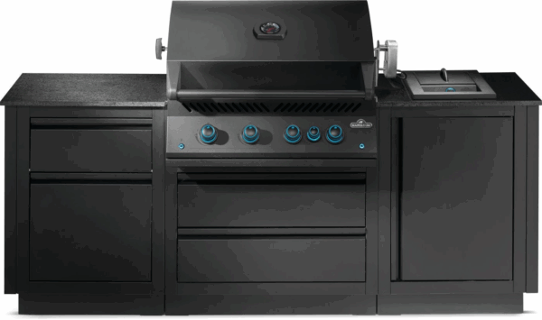 Napoleon  Oasis 300 Bundle, Built-In 700 Series 32 with Infrared Rear Burner Natural Gas, Matte Black (Special Order)
