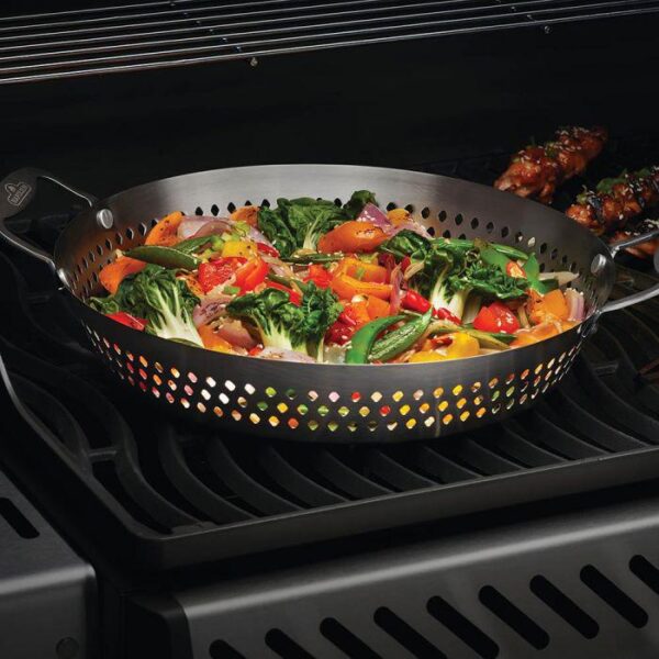 Napoleon Stainless Steel Grilling Wok - Image 3
