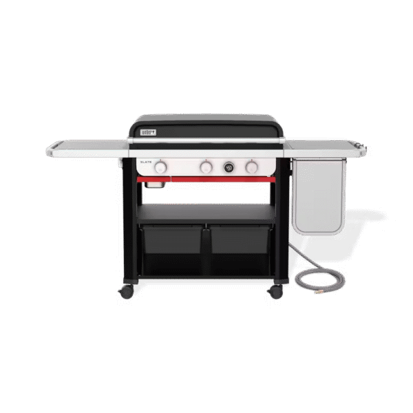 Slate™ 30" Rust-Resistant Griddle with Extendable Side Table (Natural Gas)