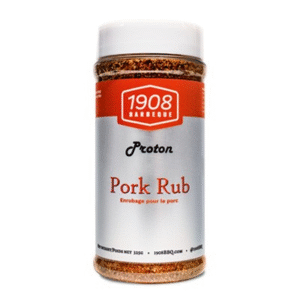 1908 BBQ Proton Pork Rub – Sweet & Bold Pork Seasoning with Cinnamon for Pulled Pork & Ribs
