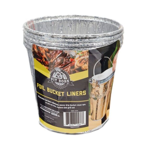 Pit Boss Foil Bucket Liners - 6 Pack