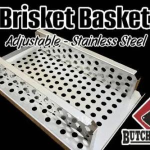 Adjustable Brisket Basket by Butcher BBQ | Perfect Brisket Every Time