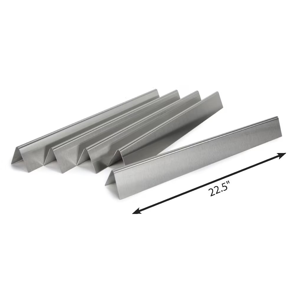 Weber Grill Care Stainless Steel Heat Tents 5-Pack | Fits Spirit 300 & Genesis B/C