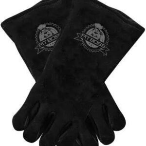 Pit Boss Heavy-Duty Leather Gloves in Black
