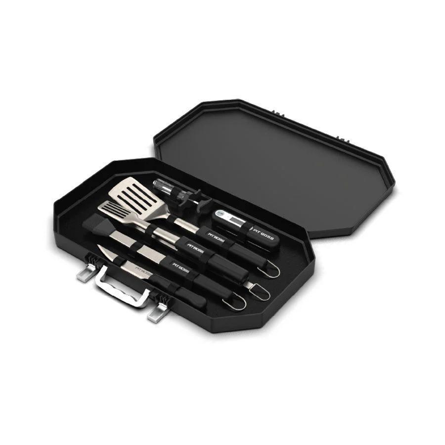 Pit Boss 6 Piece Barbecue Toolset with Case